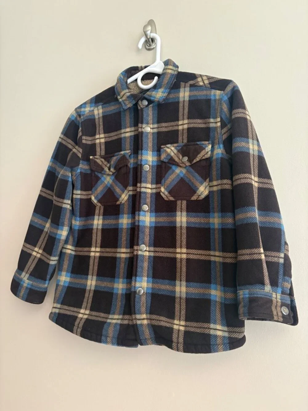 Freedom Foundry Boys Heavyweight Sherpa Lined Fleece Shirt Jacket Boys 10-12